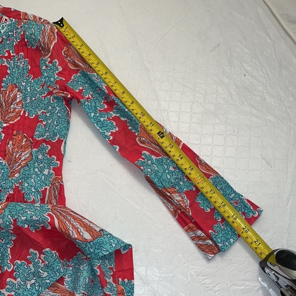 Lilly Pulitzer Sarasota Tunic in Watermelon Coralina S - Picture 13 of 15